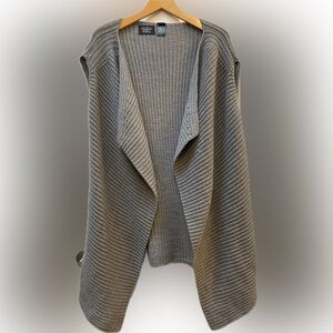 FRAAS knit sleeveless open cardigan